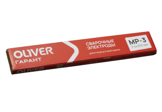 Электроды МР-3 OLIVER ГАРАНТ 2,5 мм (1 кг) для ручной дуговой сварки Электроды МР-3 OLIVER ГАРАНТ 2,5 мм (1 кг) для ручной дуговой сварки – svarkult.by