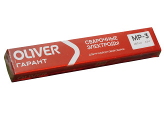 Электроды МР-3 OLIVER ГАРАНТ 3,0 мм (2,5 кг) для ручной дуговой сварки – svarkult.by