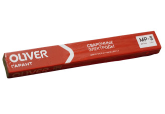 Электроды МР-3 OLIVER ГАРАНТ 4,0 мм (2,5 кг) для ручной дуговой сварки – svarkult.by