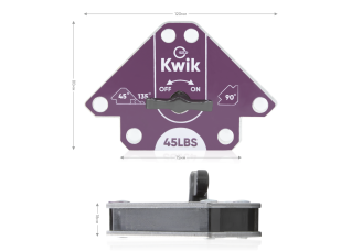 Магнитный фиксатор START KWIK 45 LBS (20кг) on/off  SM1631 – svarkult.by