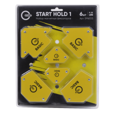 Набор магнитных фиксаторов START HOLD 1 (4шт 11кг / 2шт 4кг) – svarkult.by