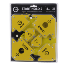 Набор магнитных фиксаторов START HOLD 2 (2шт 22кг / 2шт 11кг / 2шт 4кг) – svarkult.by