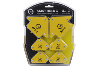 Набор магнитных фиксаторов START HOLD 3 (2шт 11кг "25 LBS" / 4шт 4кг "9 LBS") SM6048 – svarkult.by