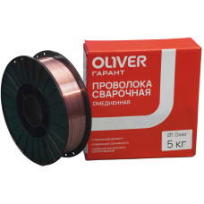 Проволока сварочная омедненная OLIVER Св-08Г2С-О 1.0мм 5кг – svarkult.by