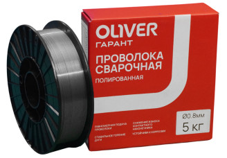 Проволока сварочная полированная OLIVER Св-08Г2С-П 0,8 мм 5 кг – svarkult.by