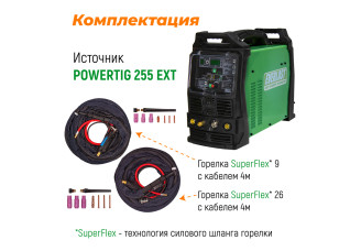 EVERLAST PowerTig 255 EXT (AC/DC) Установка аргонодуговой сварки – svarkult.by